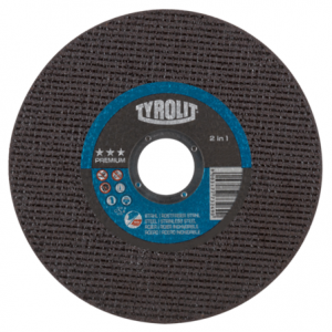 Tyrolit 115mm x 1mm Premium 2 in 1 Metal Cutting Discs