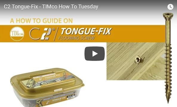 C2 Tongue & Groove Flooring Screws