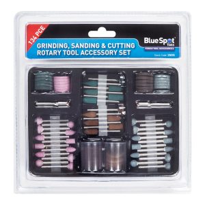 Blue Spot 134pc Grinding, Sanding & Cutting Rotary Tool Accessory Set